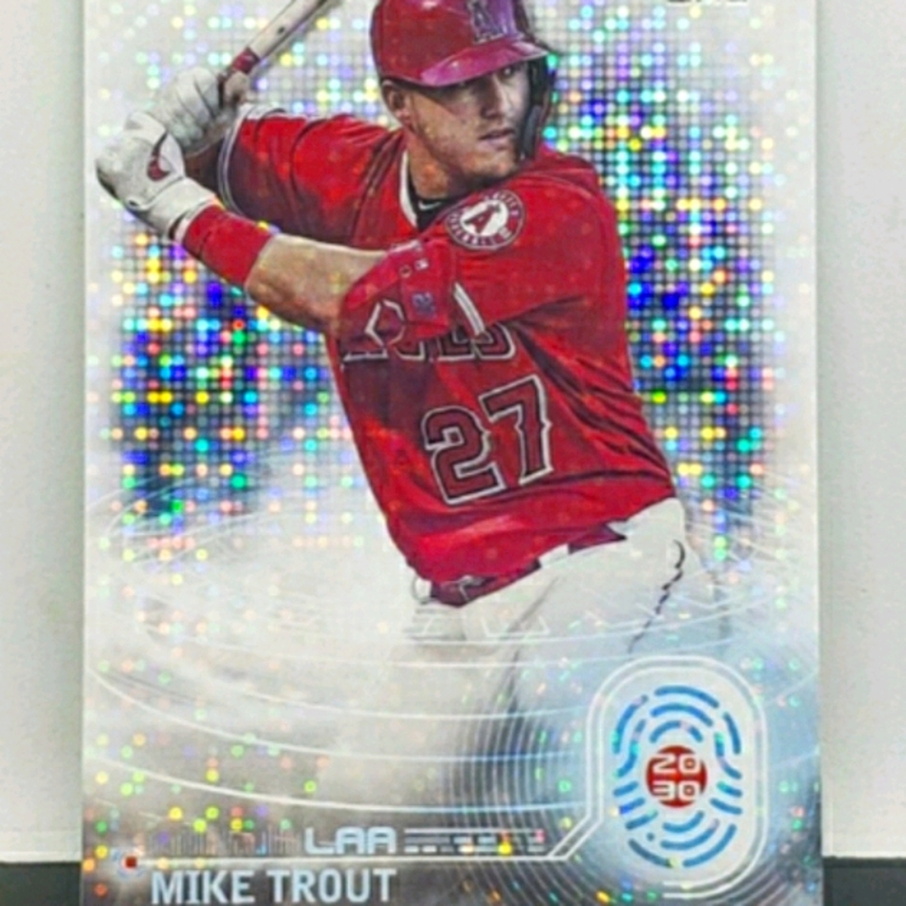 2020 topps 2030 insert MIKE TROUT T2030-1 Angels